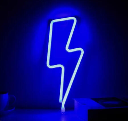 Lightning Bolt Led Light (Electric Blue) copy This Link For The Pr LED Lighting bolt ⚡